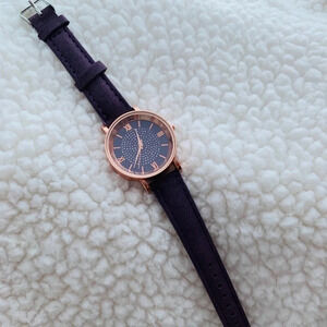 2/$25 New Ladies fashion watch - plum